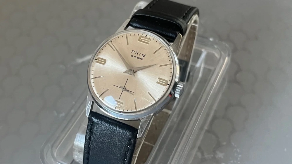 Náramkové hodinky PRIM z roku 1968