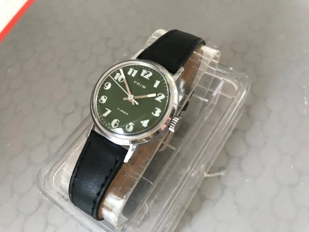 Dámské Hodinky Prim z roku 1979 - zelené