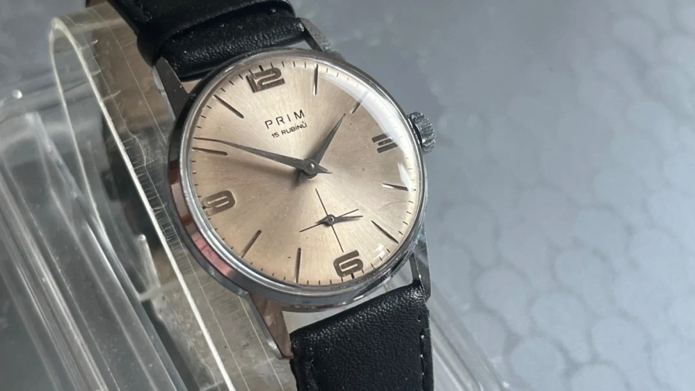 Náramkové hodinky PRIM z roku 1968