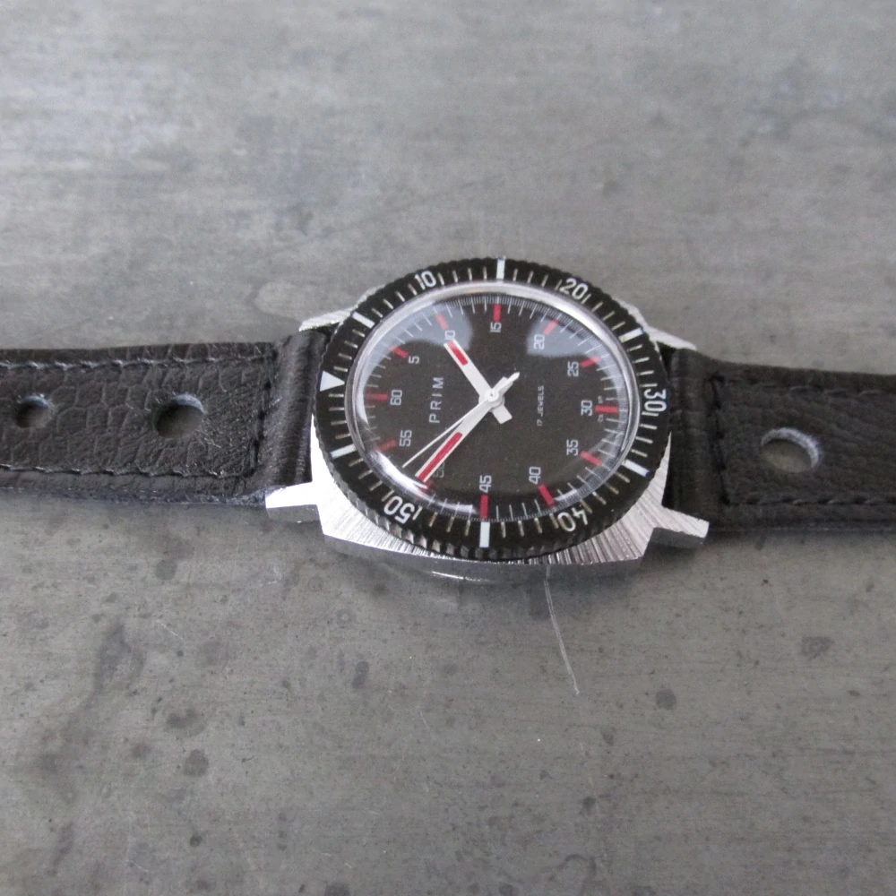 Náramkové hodinky PRIM Sporty z roku 1982