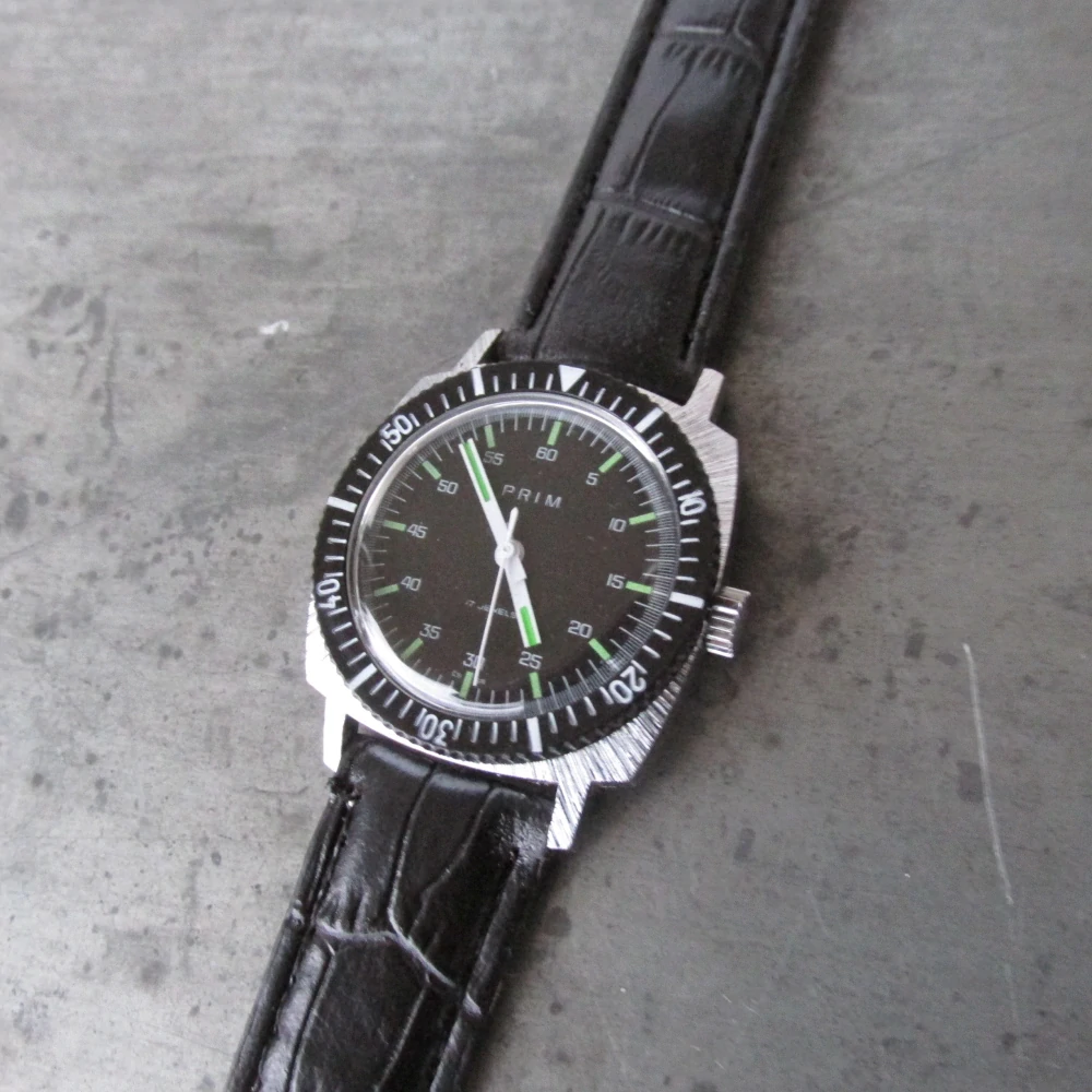 Náramkové hodinky PRIM Sporty z roku 1982