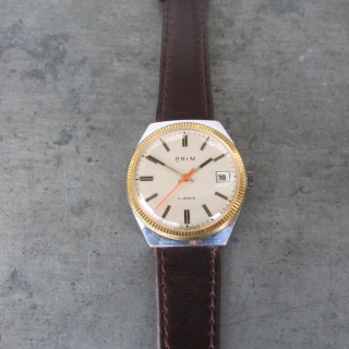Náramkové hodinky PRIM ala "Rolex" z 1981, s datumem